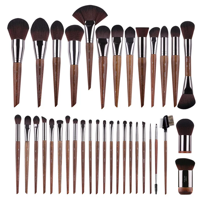 

MyDestiny M Series Makeup Brush Set & Kit Foundation Blusher Eyeshadow Highlight Powder Eyebrow Brushes for Professional Artist