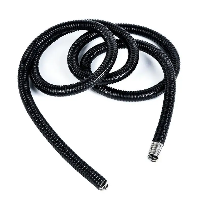4-20mm PVC-beschichtetes Flexibles Metallrohr 3 Meter Flüssigkeitsdichtes 304 Stahl Wellrohr für Kabel-Draht-Schutzhülle – Detail 2