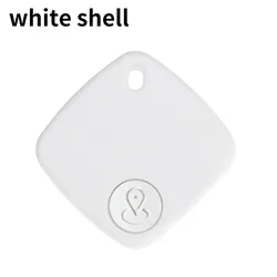 Smart Bluetooth Tracking Tag with GPS Locator and Anti - Lost Alarm (White)