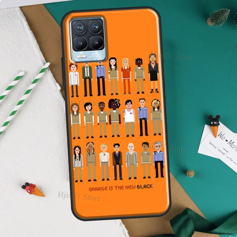 Vibrant Orange Protective Phone Case