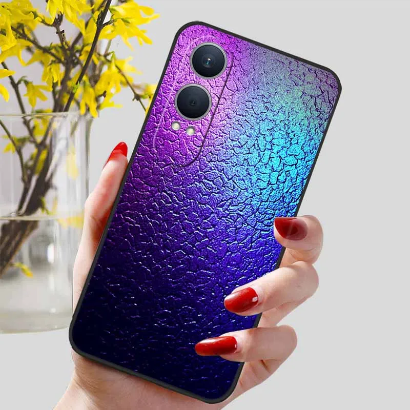 Floral Silicone Soft TPU Phone Case – Shockproof Protector Bumper Cover for OnePlus Nord CE4 Lite 5G