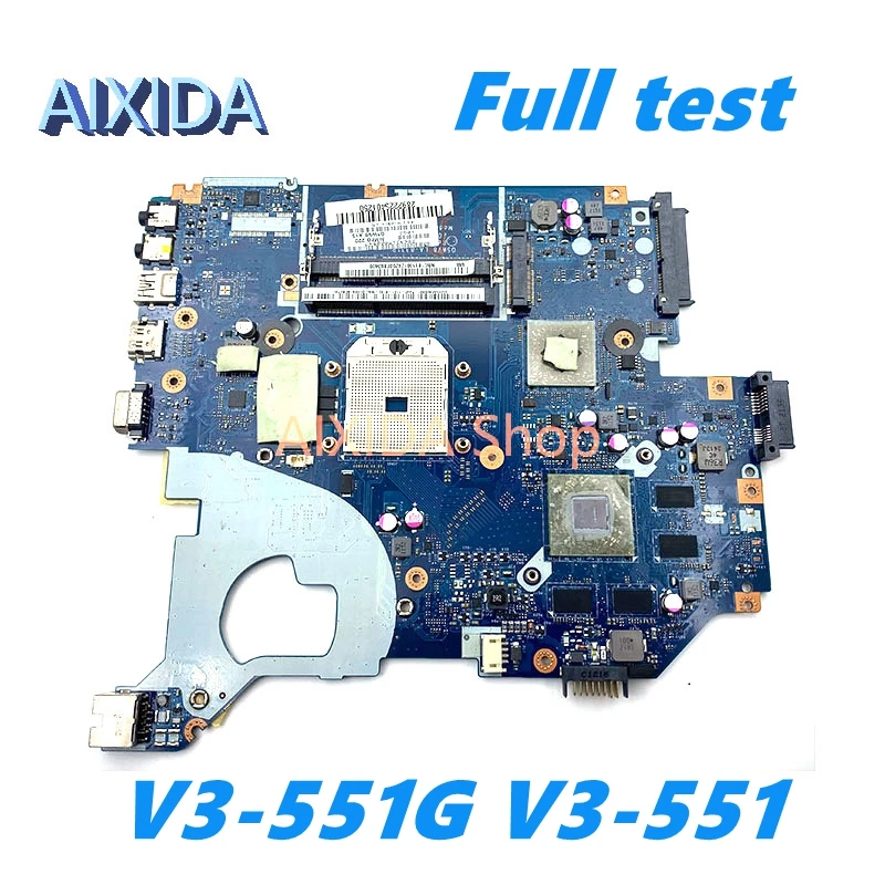 

AIXIDA NBC1811001 Q5WV8 LA-8331P материнская плата для ноутбука ACER V3-551G V3-551 socket FS1 HD 7670M GPU DDR3 полностью протестирована