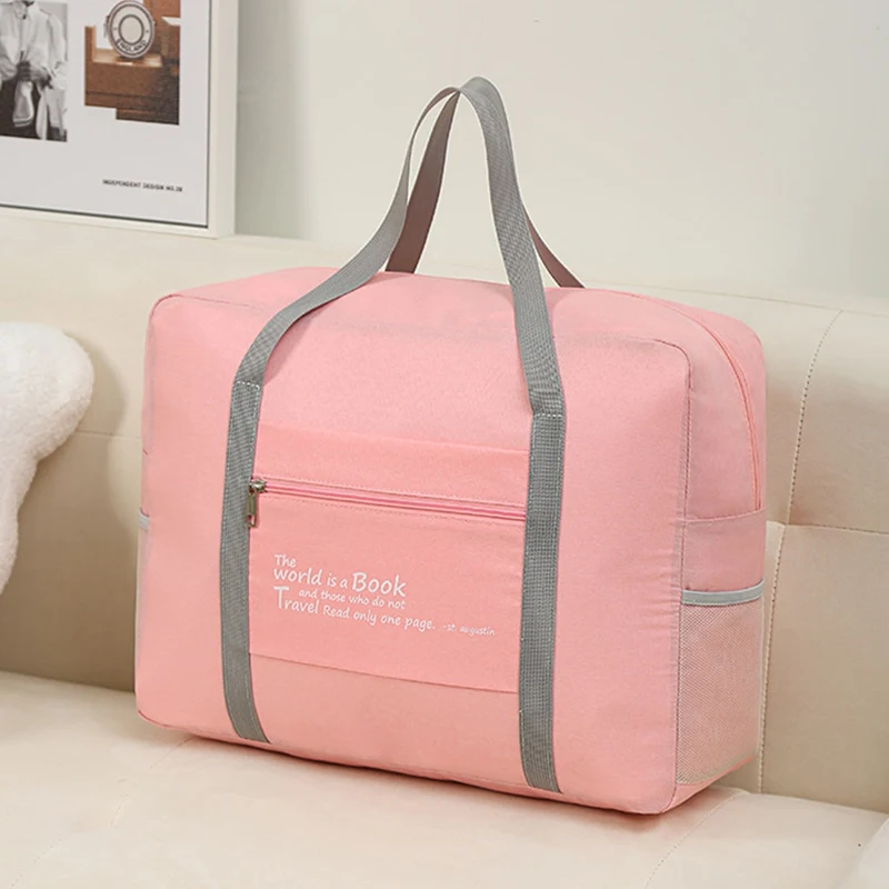 

New Oxford Cloth Travel Bags Multi Functional Waterproof Large Capacity Storage Bag Women Handbag Foldable Convenient Travel Bag