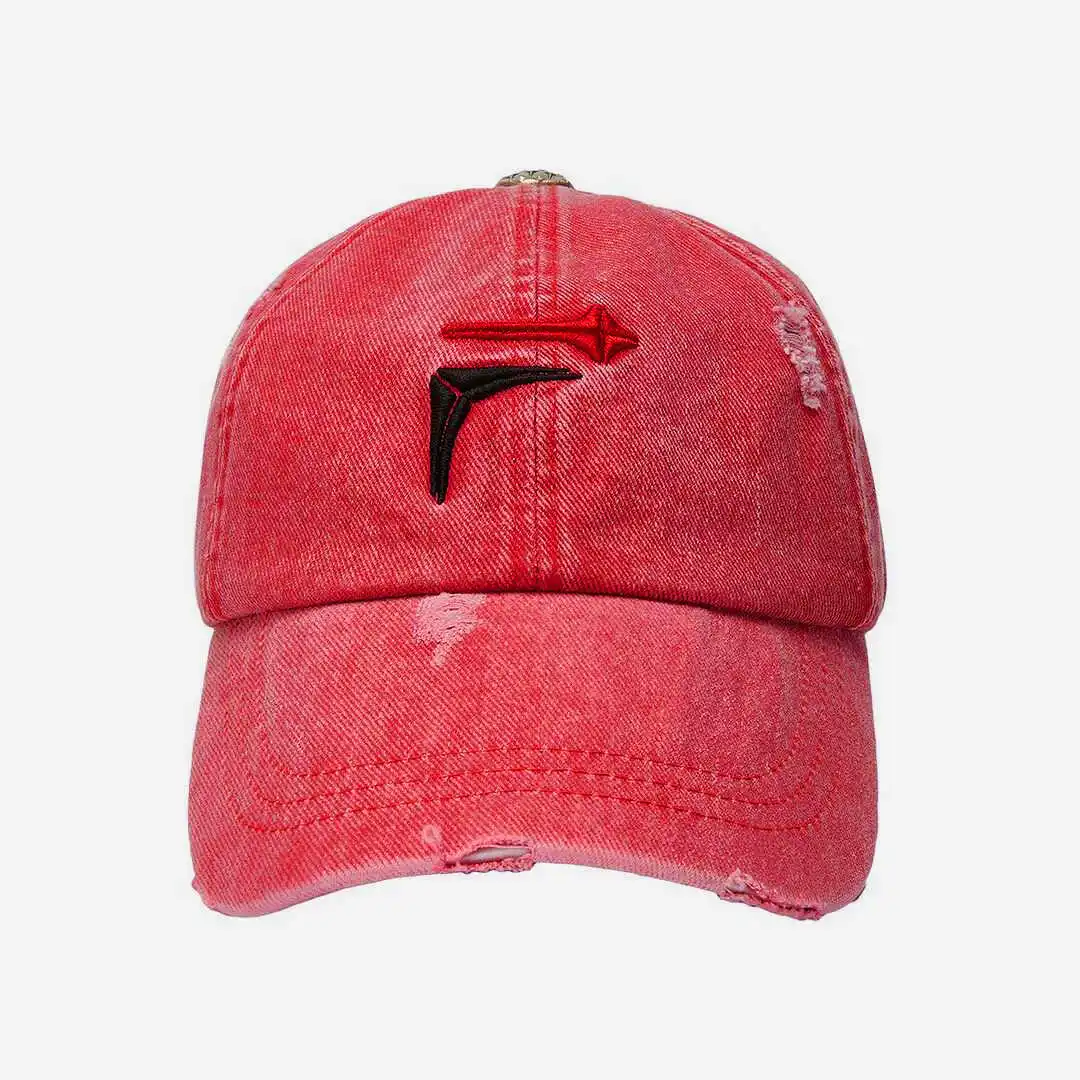 24FW High Street Thug club Embroidery Washed Baseball Caps