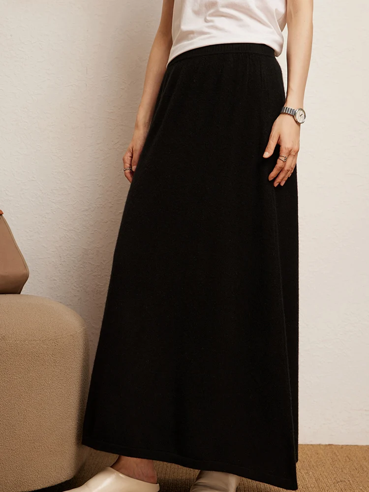 Korean Long Skirt Cashmere Detail 41