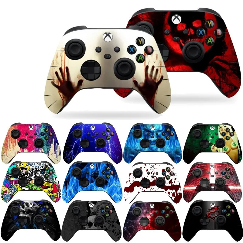 

Наклейки для контроллера XBOX серии X/S, пыленепроницаемые противоскользящие наклейки для консолей XBOX, X, джойстиков, игровых аксессуаров
