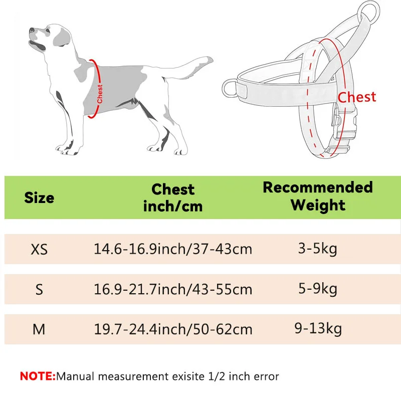 Peitoral canino Nóva HP340 em detalhe mostrando formato de colete e área do tórax