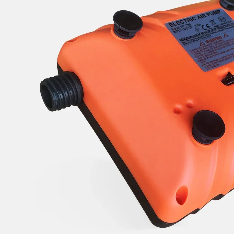12V 0~16 PSI Electric Air Pump for Inflatable SUP Boat 110W for Outdoor Paddle Board PVC Boat Mattress