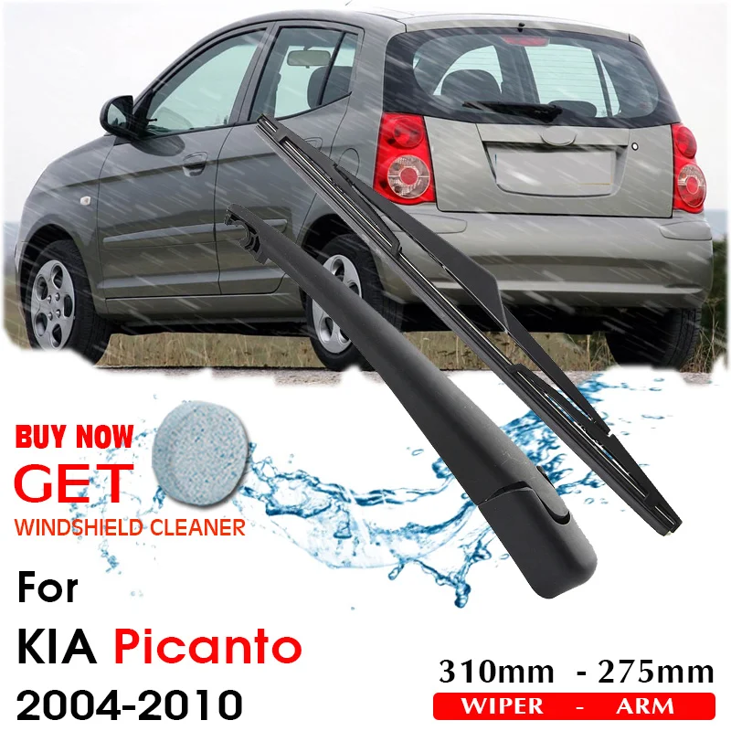 Spazzola Tergicristallo Per Auto Lunotto Posteriore Parabrezza Tergicristalli Accessori Auto Per Kia Picanto Hatchback 310Mm 2004-2010