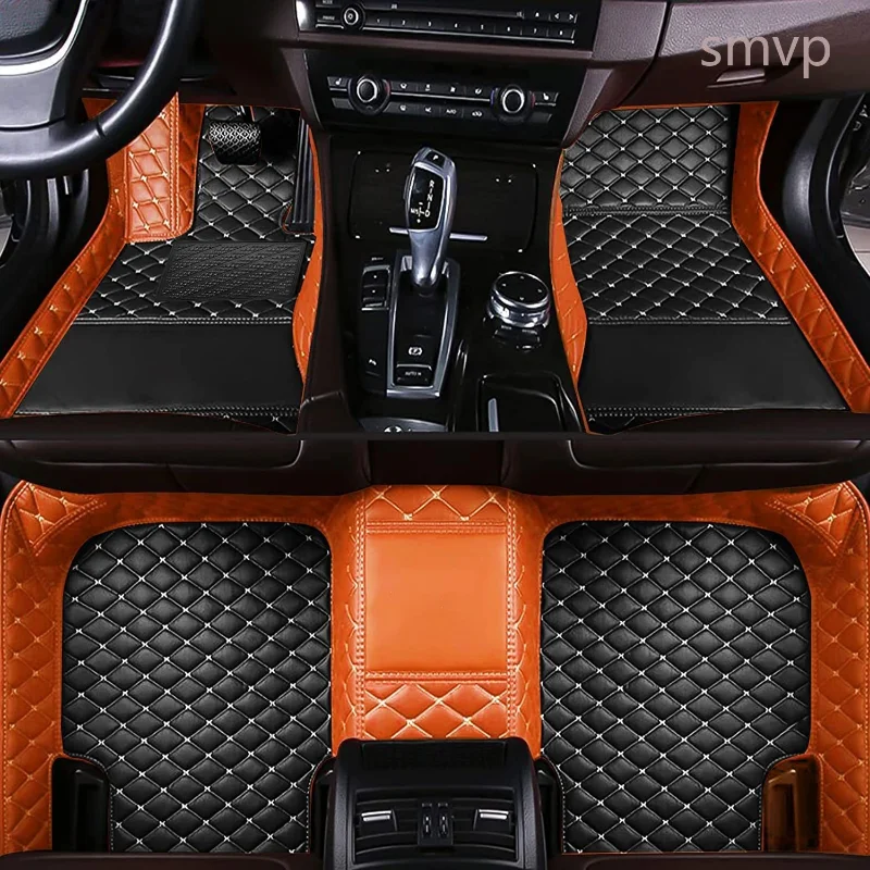 

RHD Custom Car Floor Mats for Honda CR-V CRV 2023 (5 Seater) Leather Carpets Styling Foot Pads Accessories Interior Rugs Vehicle