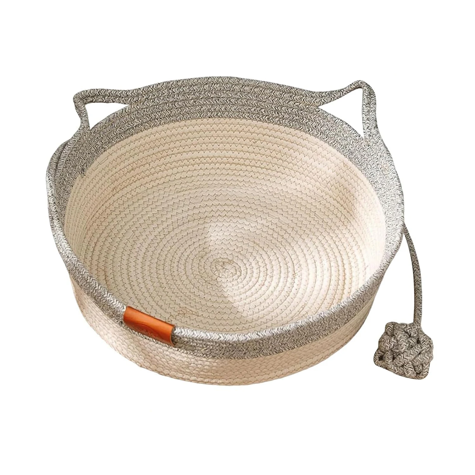 Instinct Interactive Scratchable Pet Nest with Toy Tail & Ear Design