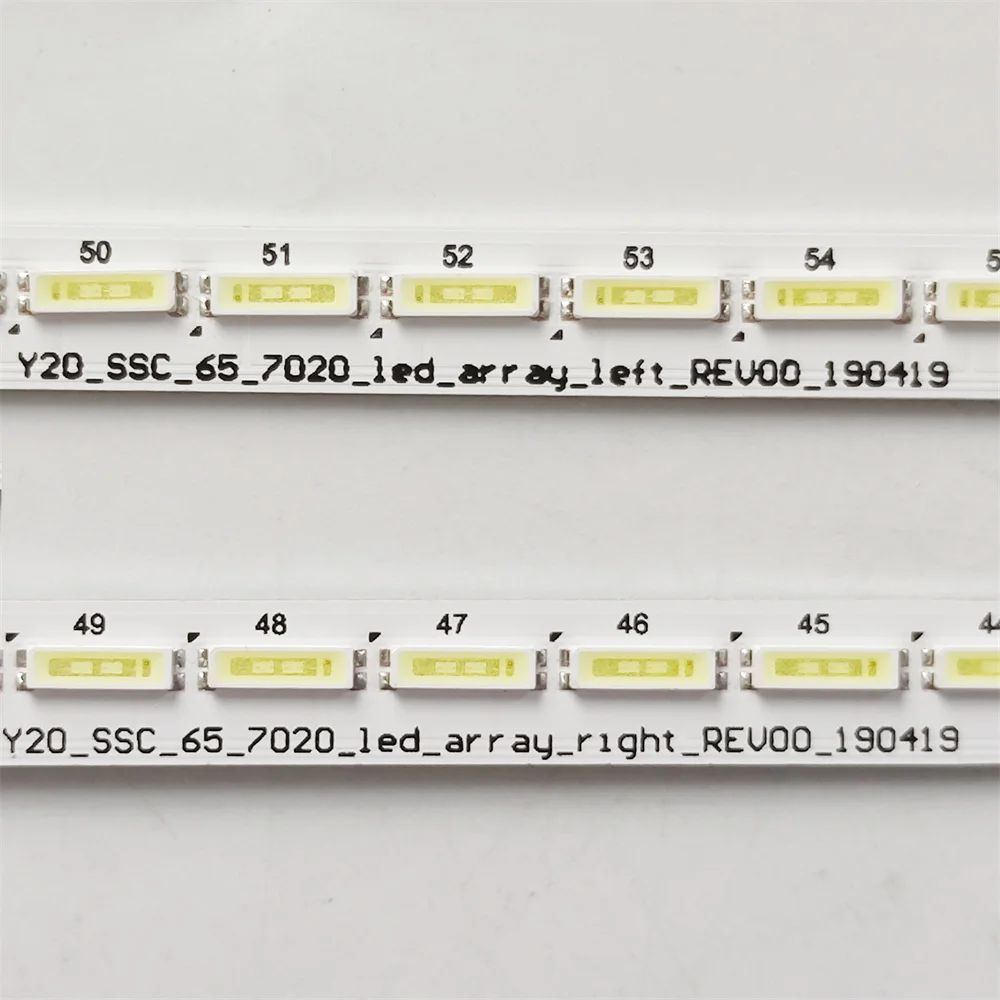 Backlight Strip Led 87 Lâmpada para Stl650a24-l r Y20_ssc_65_7020_led_array_right Esquerda - Imagem 4