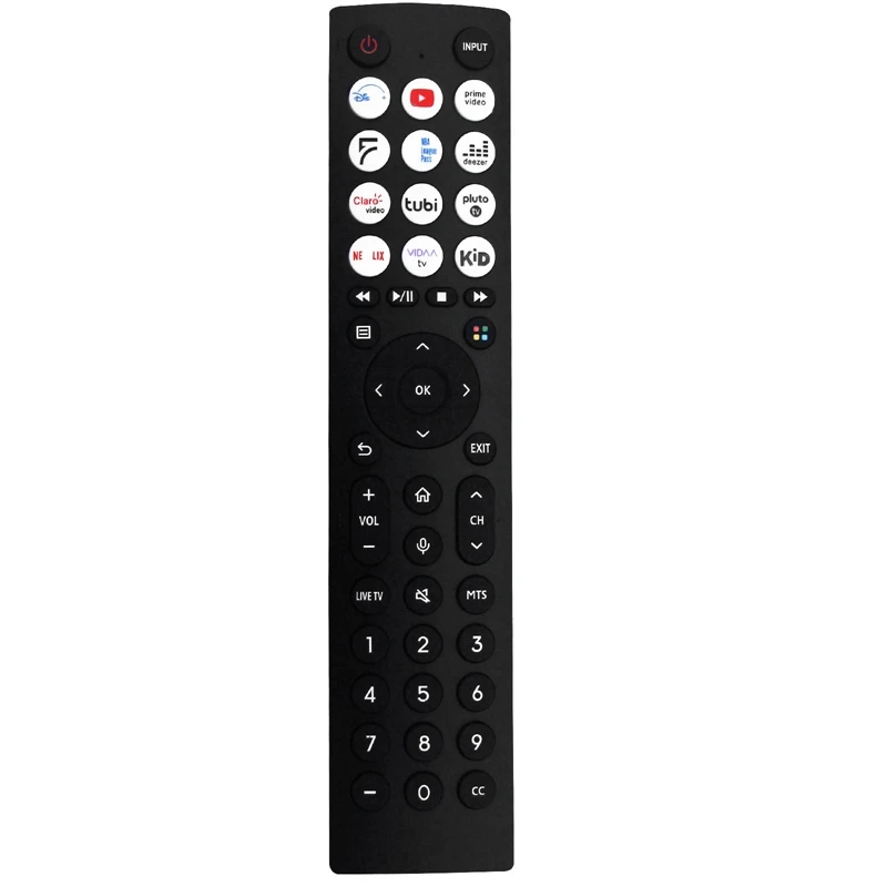 Erf2D36H Sostituire Il Telecomando Per Hisense Smart Tv 43 A53Fuv 50 A53Fuv 55 A53Fuv 65 A53Fuv 43 A51Huv 55 A51Huv 50 A66Fua Facile Da Usare