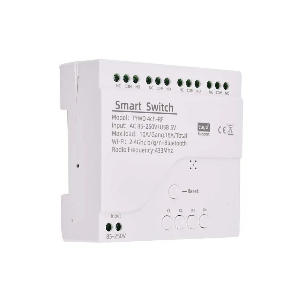 Description Picture 6 of itemTuya Smart Wifi Motor Switch Module 5V 12V 32V 220V RF 433 Radio Remote Control 1/2/4 Channels Inching Relay