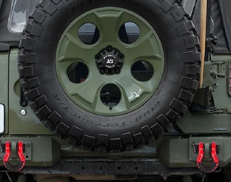 3/4 ”2 stücke 70000lbs U typ heavy duty geschmiedet D-ring schäkel u-haken schleife haken anhänger seil automobil SUV änderung rettungs – Detail 7