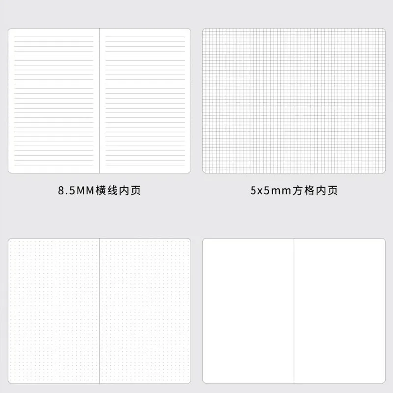 Quaderno con Copertina in PU A5, Libro delle Password con Indici Alfabetici, Blocco Note, Quaderni per Scrittura, Quaderno per Composizioni, Forniture per Ufficio e Scuola - immagine 3