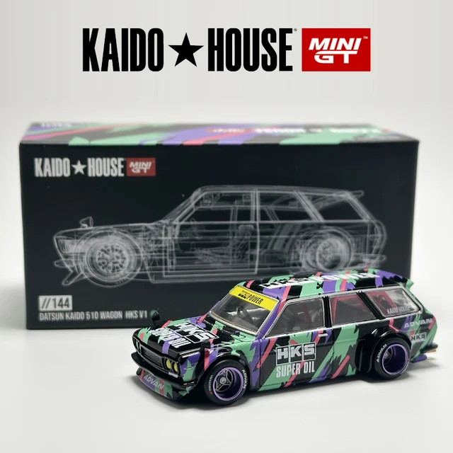 【リアル！】Kaido House 510 ブルーバード HKS リアル！】Kaido House 510 ブルーバード HKS Mini GT x Kaido