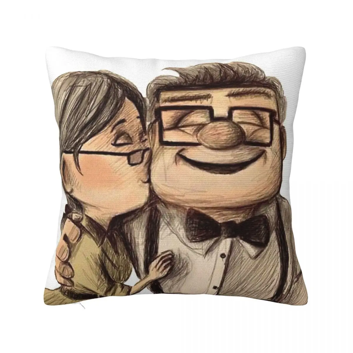 

Carl And Ellie Sofa Cover Ornamental Pillows Room Decorating Items Pillow Case Pillow Cover