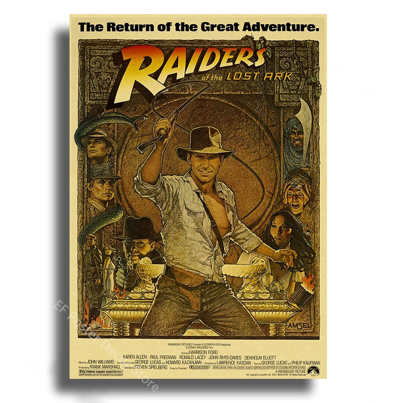 Old Movies Poster Prints Posters Vintage Movie Home Room Club Cinema Wall Decoration Nostalgic Art Picture Film Retro Painting Peckshirt