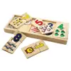 Self-Correcting Number Puzzles Developmental Toys Wooden 20 Pieces, Great Gift for Girls and Boys -  3, 4, 5 Year Olds 3