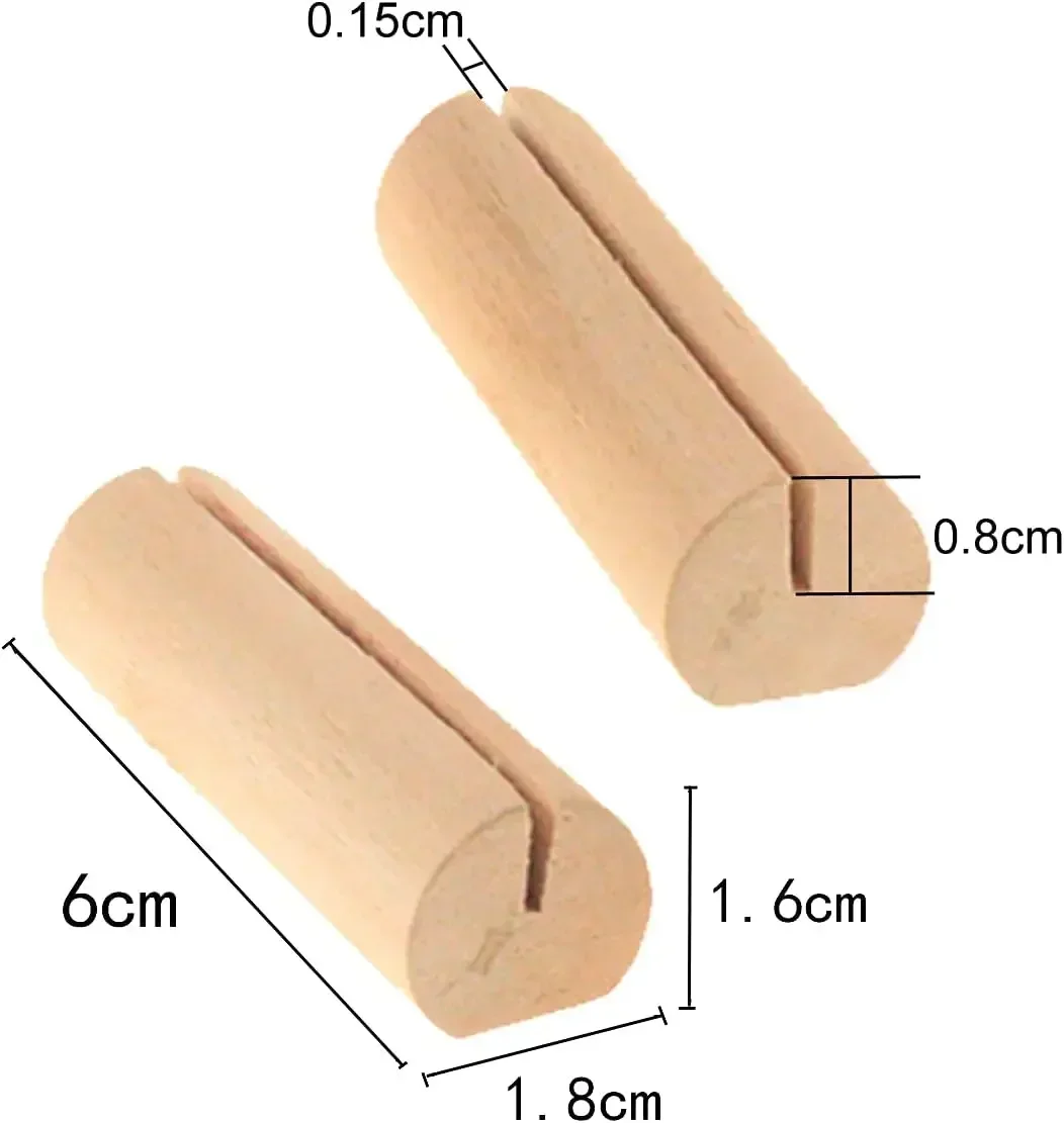 Wood Place Card Holders Wooden Table Number Stands Wedding Sign Rustic Message Name s Display Stand 20/40/100PCS place card holders,wedding table numbers