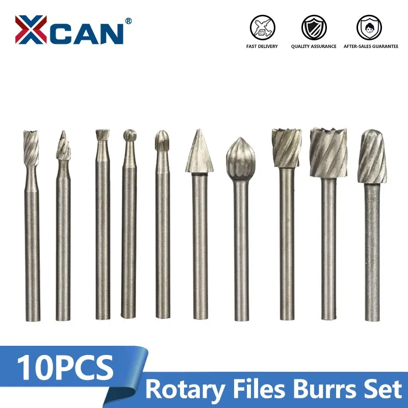 Wood Carving Bits Rotary Tools Titanium Rotary Files Burrs Wood