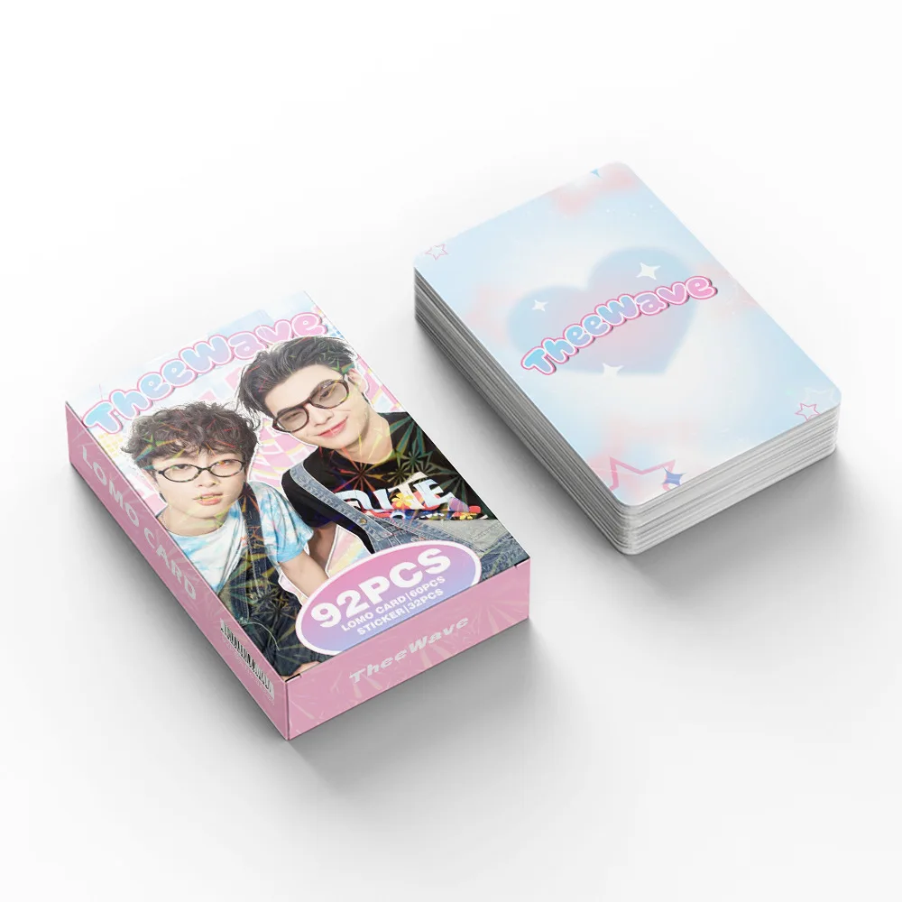 신상품 TheeWave BL CP 패션 포토카드 데칼 92개입/박스 Thee Wav..