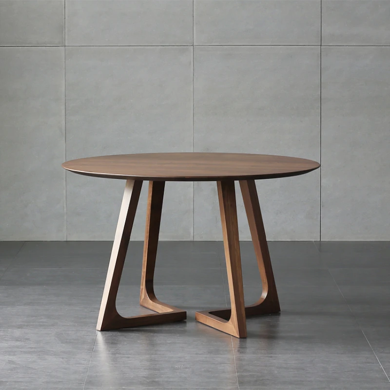 

Nordic Round Coffee Table Center Modern Wood Living Room Coffy Table Funky Chair Restaurant Stolik Kawowy Small Space Furniture