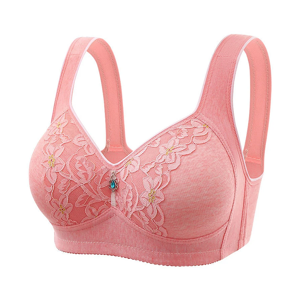 

Big Size Lace Push Up bras Wire Free tops for women Fashion Breathable Lingerie for Ladies Female Women Underwear Bralette Bra