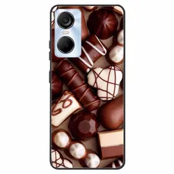 Animal Silicone TPU Soft Phone Case - Protective Wolf & Cat Design for -Tecno Pop 6 Pro (43)