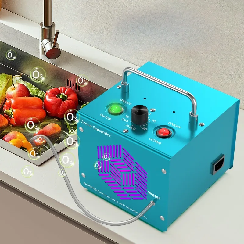Dual-Function Air and Water Purification Device, Ozone Generator for Effective Vegetable and Fruit Cleaning at Home 2