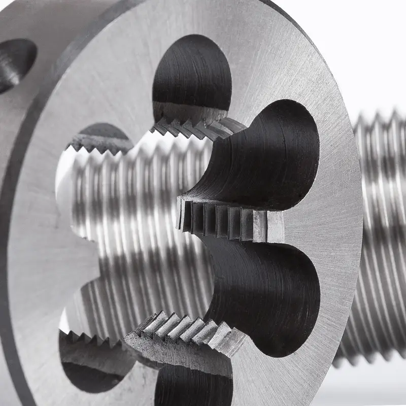 XCAN Thread Die Right Hand Metric Round Die Alloy Steel Threading Die Metal Cutting Tools M1 M2 M3 M4 M5 M6 M8 M10 M10 M12 M14 - Image 4