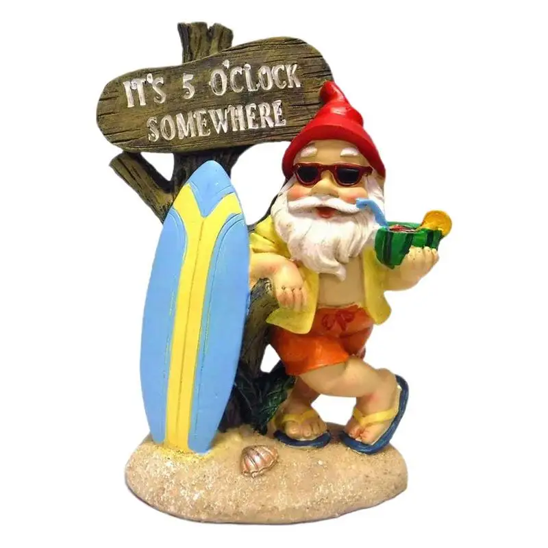 

Perfect Garden Gnome Dwarf Couple Resin Garden Statue Craft Christmas Party Decoration For Home Office Fairytale Gardens