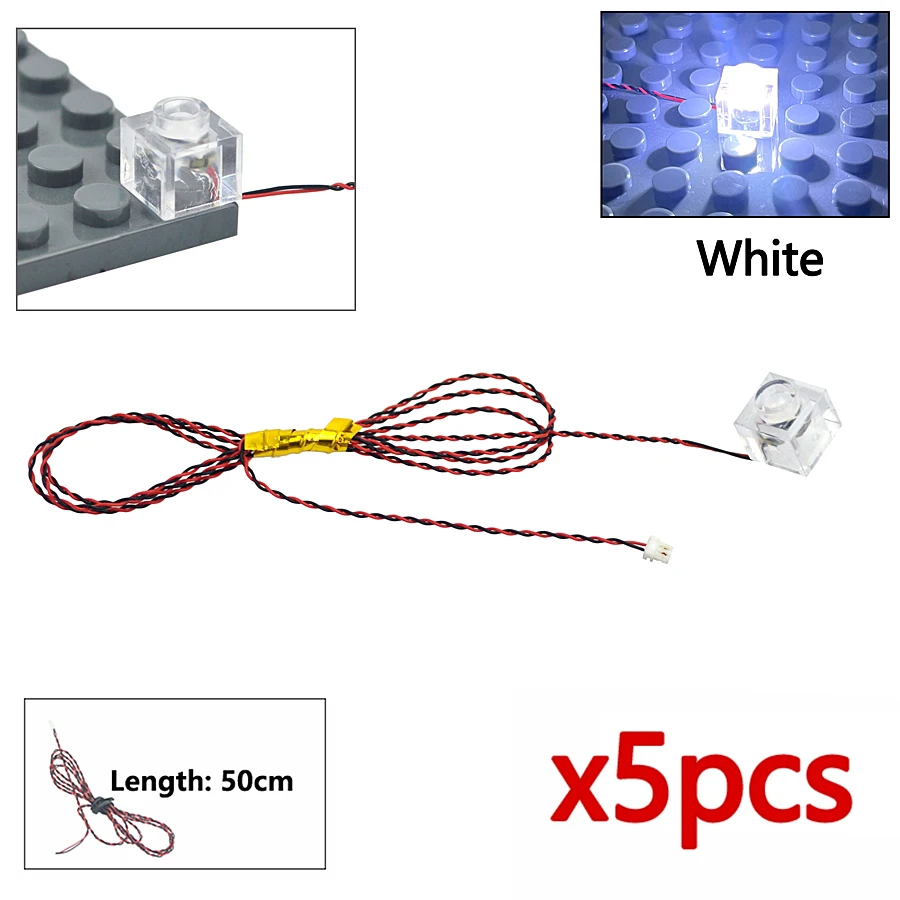 LED Building Block Street Light Kit with Remote Control (SMD 2835)