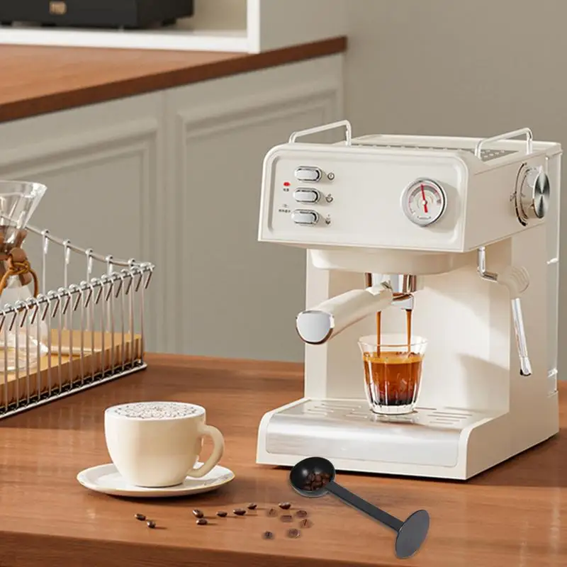 1 قطعة ملعقة قهوة تدك مغرفة 2 في 1 ل مسحوق القهوة...