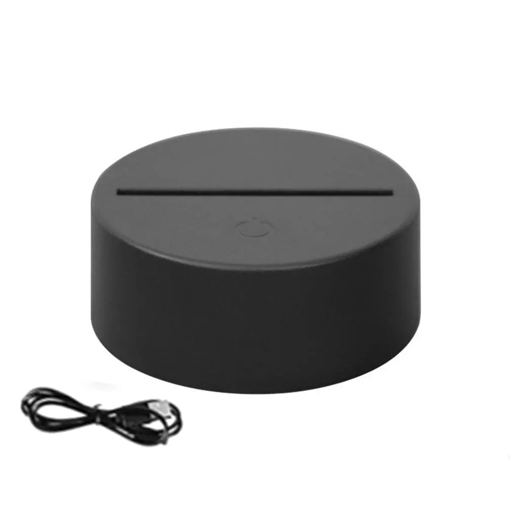 NightLightBaseTouchBasesAcrylicColorfulRemoteController3D