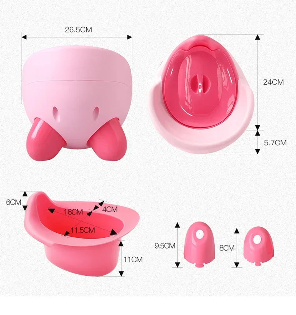 Description Picture 4 of itemPortable Urinal Toddler Potty Portable Toilet Portable Travel Potty Potty Training Portable Small Baby Toilet Pot