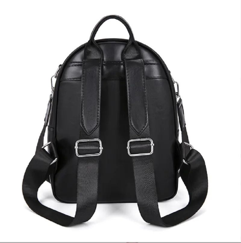 New Fashion Bow High Quality Leather Backpack Women Casual Large Capacity Travel Shoulder Bags Female Handbag School Bag