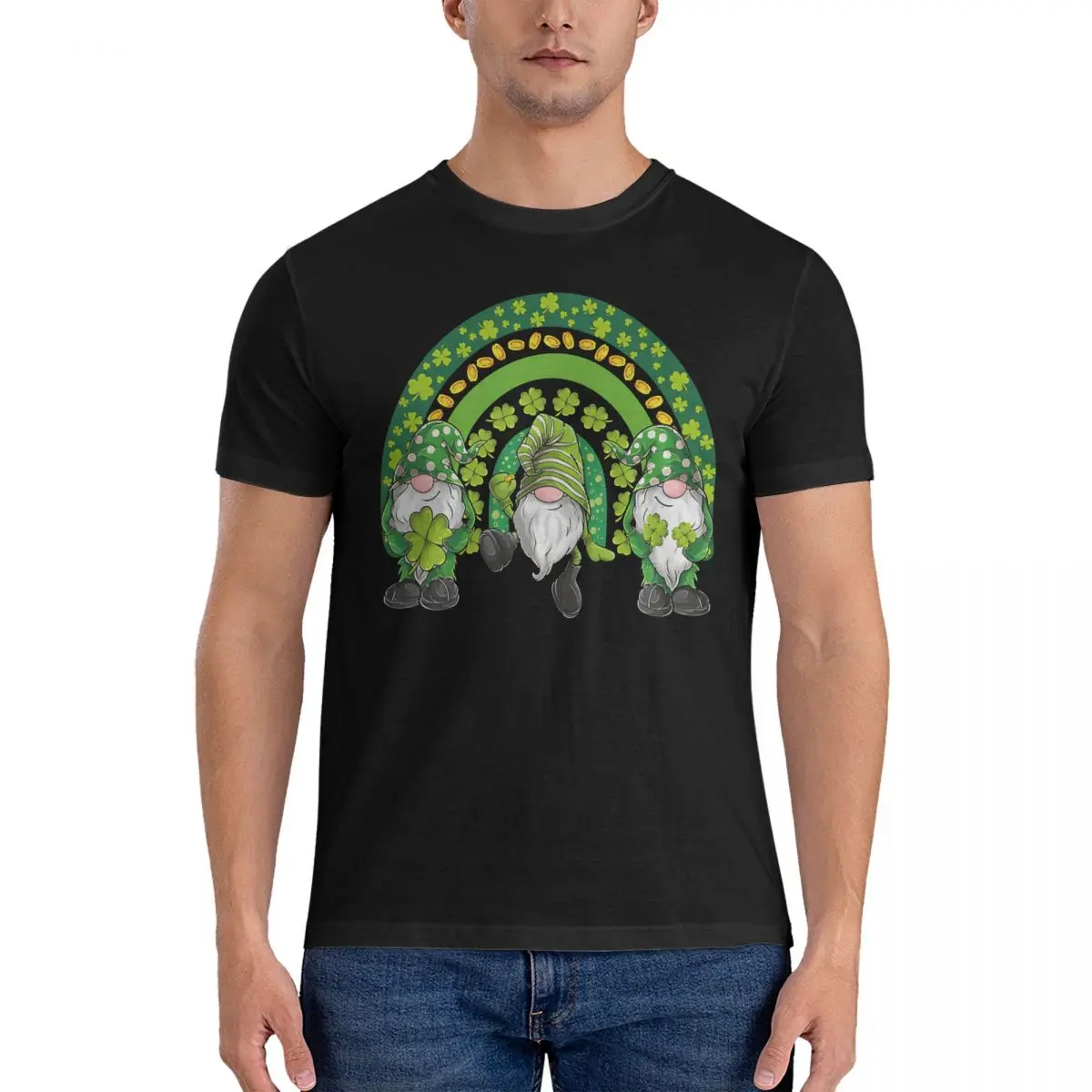 Футболка унисекс с надписью «Happy St paфокусы»