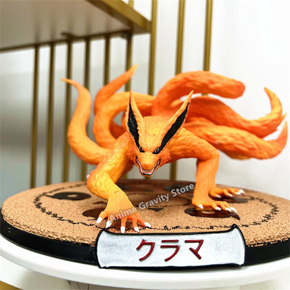 Figurine Naruto et Kurama de collection - 20 cm - Shibugo