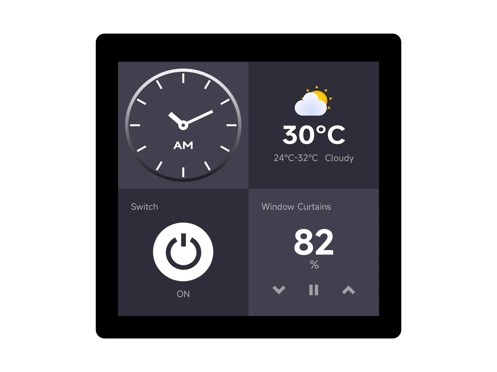 Waveshare ESP32-S3 4인치 디스플레이 터치/비터치 옵션, 480×480, 32비트 LX7 듀얼 코어 프로세서, WiFi 및 블루투스 지원