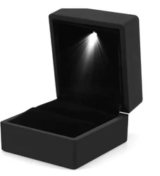 Inspirational Just Breathe Stainless Steel Spiral Wrap Healing Ring with Message Card Gift Box - Adjustable (LED Box only)