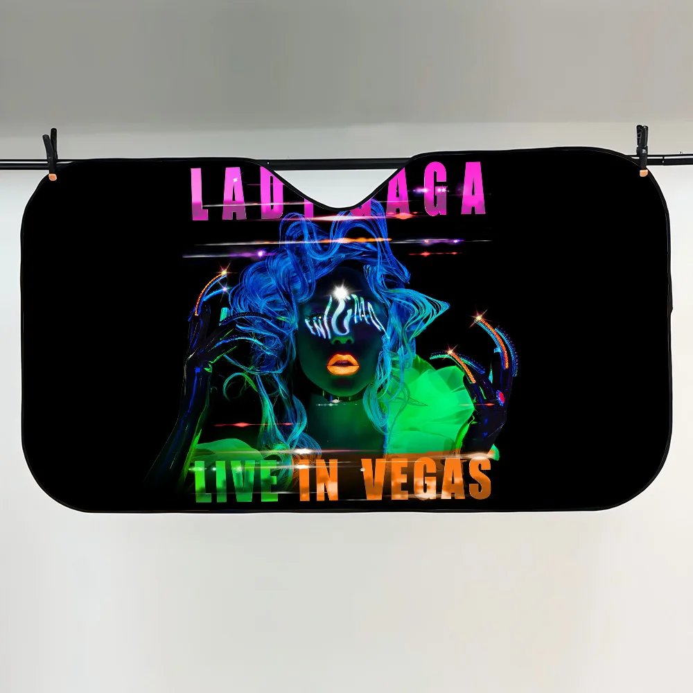 Lady Gaga Car SunShade Cartoon Window For Children Adults