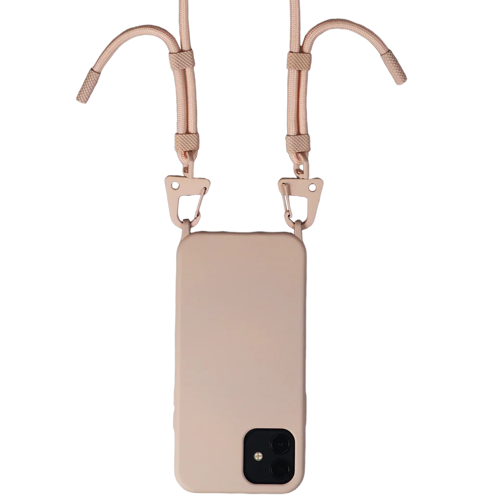 Enhanced Strap Cord Chain Phone Case with Carry Necklace Lanyard Cover