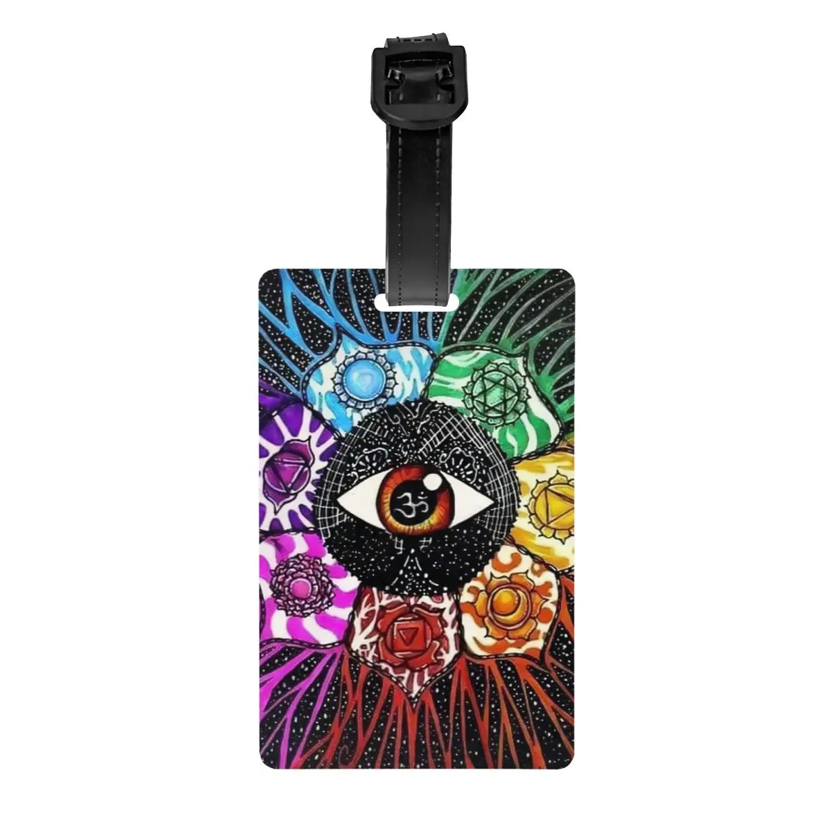 

Custom Evil Eye Luggage Tag Privacy Protection All Seeing Eye Art Baggage Tags Travel Bag Labels Suitcase