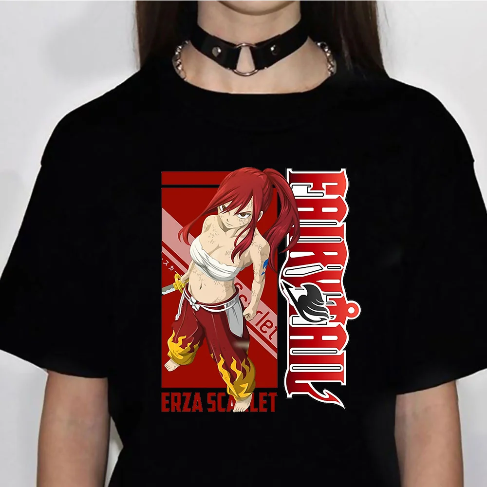 

Fairy Tail t-shirts women Japanese top girl streetwear clothes