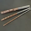 YZH 200mm Carbide Machine Reamer Extended HRC60 Coated Spiral Groove Tolerance H7 Harened Steel Metal Cutter CNC Turning Hole 3