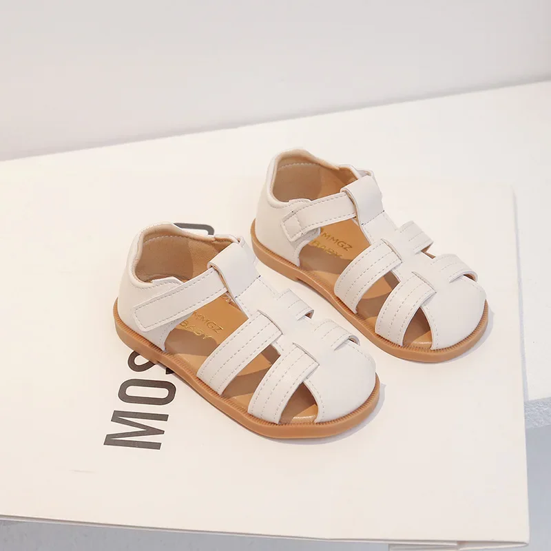 Toddler Sandals Summer Baby Beach Shoes Newborn First Walkers Infant Sandals Baby Boy Girl Sport Close-toed