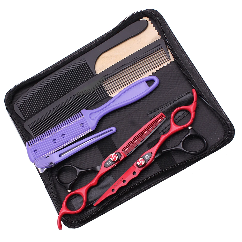 전문가용 헤어 가위 6인치 JP 스테인리스 미용 가위 커팅 가위 숱가위 헤어 가위 이발소 Z1019