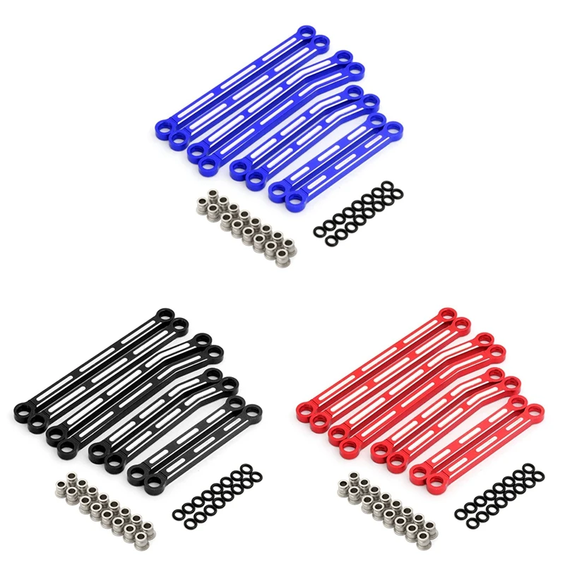 For Traxxas 1/18 TRX-4M Land Rover Defender Ford Fierce Horse Upgraded Aluminum Alloy Tie Rod-A37R